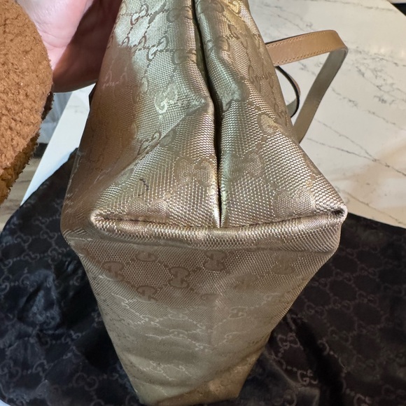 Authentic Gold Gucci Tote - Picture 8 of 15